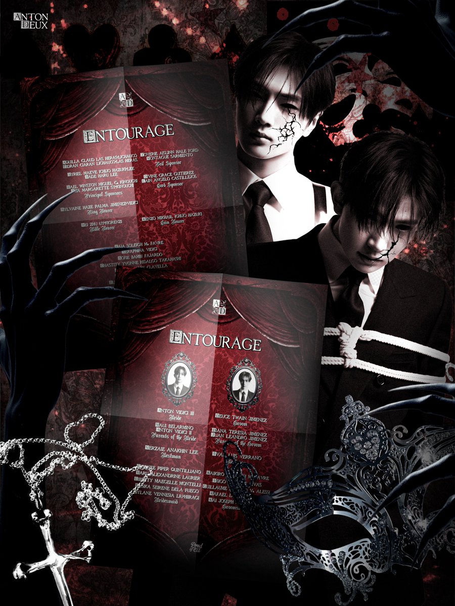 LUXNVA's tweet image. ㅤ
 
🎭 ꧂ 𝕿he show calls to the 𝐝𝐚𝐦𝐧𝐞𝐝—
painted smiles and devoted hearts.
𝑭𝒂𝒊𝒕𝒉𝒇𝒖𝒍 in their waiting.

Here lie the 𝐏𝐎𝐑𝐂𝐄𝐋𝐀𝐈𝐍𝐒, in all their glory.

#TheBestDEUCEsion 
#EndlessANTONement 
#AnDeuxKasalan

ㅤ