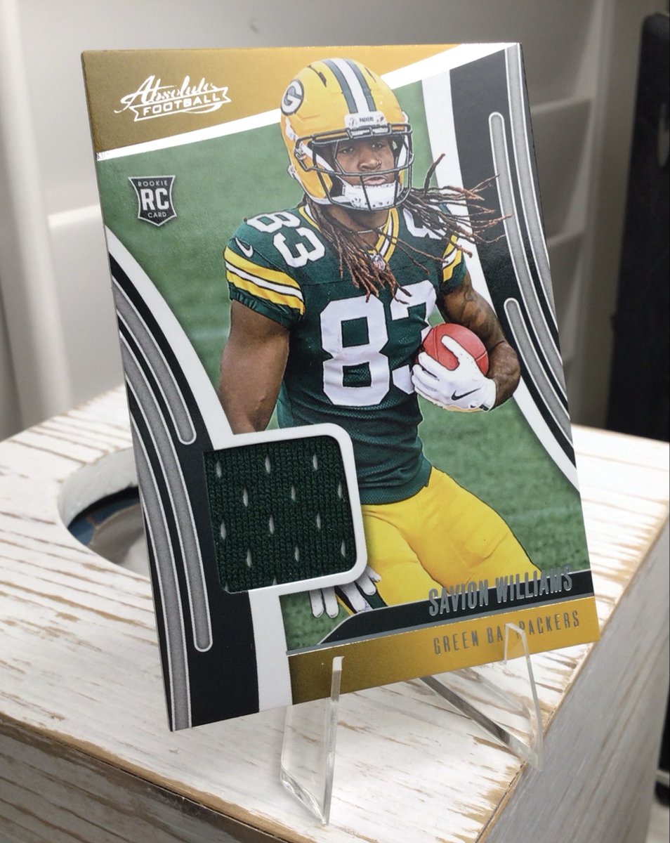 du47222292's tweet image. Second Giveaway - Panini Savion Williams RC Patch
#Giveaway #Packers
Like🏈Follow🏈Repost🏈