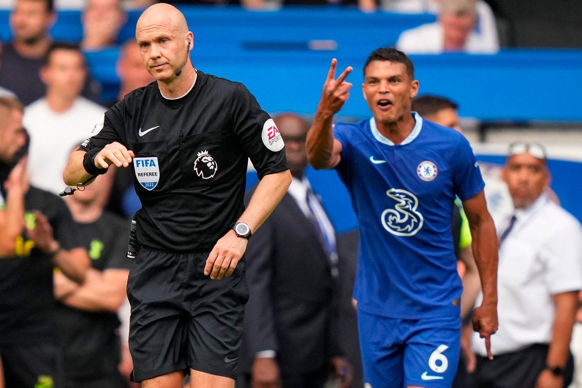 FrankKhalidUK's tweet image. We need Thiago Silva experience in dealing with referees.