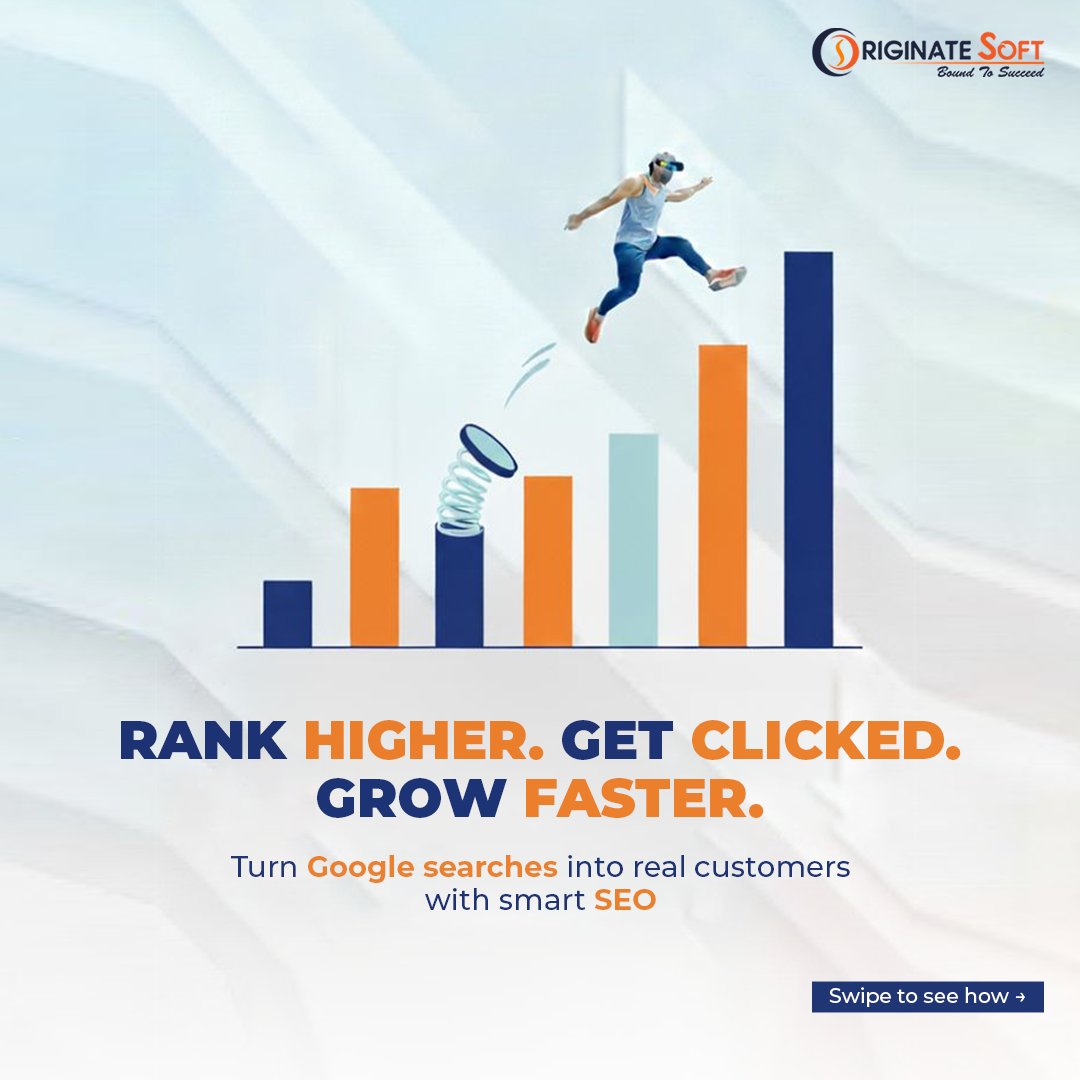 originatesoft_'s tweet photo. 🚀 Rank Higher. Get Clicked. Grow Faster. 🚀
Turn your Google searches into real customers with our smart #SEOstrategies! At #OriginateSoft, we help businesses improve their rankings, drive more traffic, and accelerate growth.
📈 Get ahead of the competition with tailored #SEO. https://t.co/oJY41PAVpE