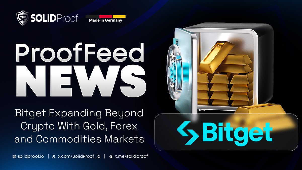Bitget is making a major leap beyond crypto! The @bitget exchange is set to  introduce trading for gold, forex, and commodities markets. This expansion  signals a move toward a more diversified, traditional