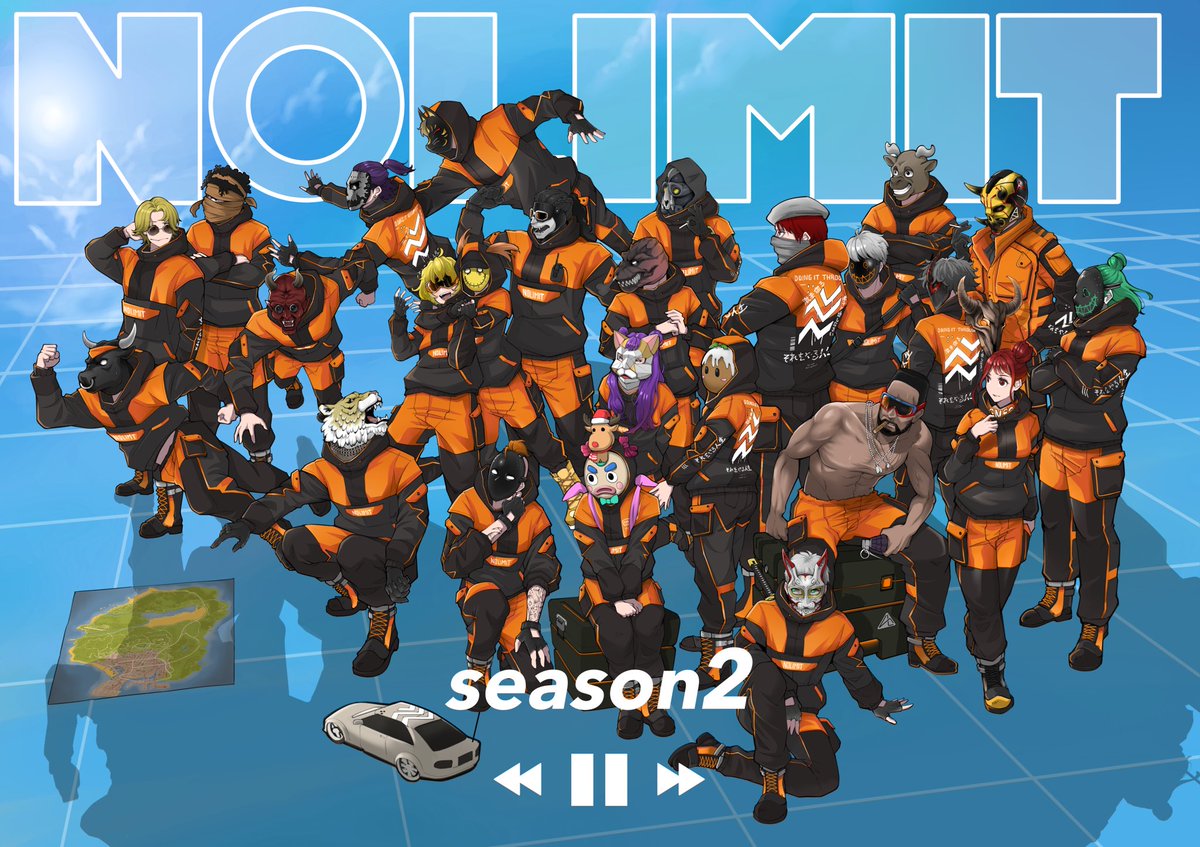 #ストグラ
#それを描く人生
#ストグラファンアート
#NOLIMIT 

season2