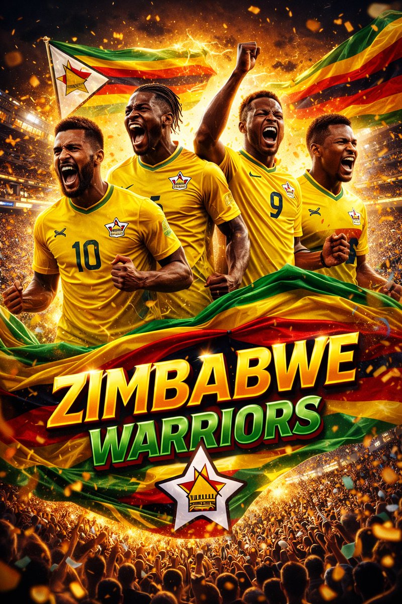 officialzfl's tweet image. Zimbabweans are making beautiful Afcon Posters for WARRIORS. Let's join the fun. If you can design a poster for the WARRIORS what will it look like 🇿🇼🇿🇼🔥.Some of the posters made for the WARRIORS by the fans👇👇👇..@online_zifa