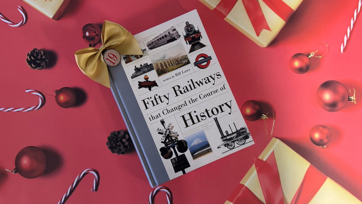 BOOKSetc_online's tweet image. ✨ Advent Giveaway Alert! 🎉 Win a copy of "Fifty Railways That Changed History" – an illustrated journey through the tracks that shaped our world! To enter: Follow us &amp;amp; Repost! 👉 T&amp;amp;Cs: bit.ly/4onsMZt
 #RailwayHistory #Giveaway #ChristmasGifts