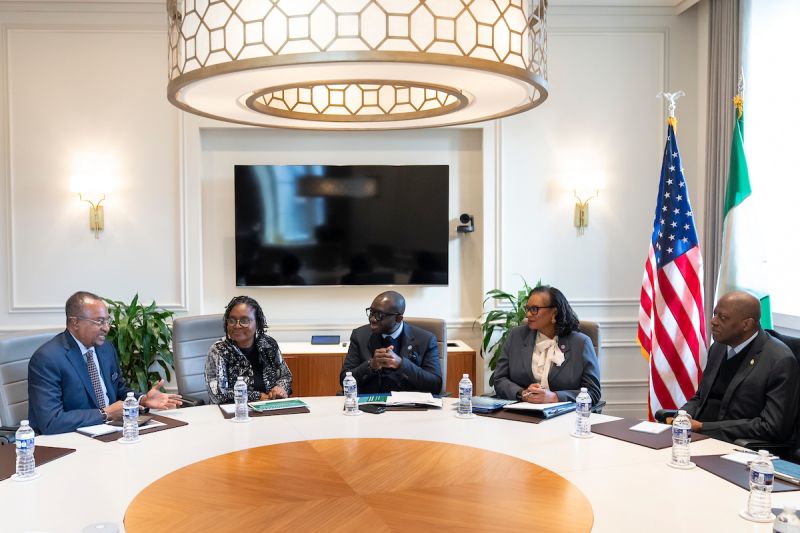 Dec 15, 2025: The U.S.-Africa Business Center (<a href="/USChamberAfrica/">U.S.-Africa Business Center</a>) &amp; <a href="/ABCouncil_ng/">American Business Council NG</a> hosted CBN Gov. <a href="/DrYemiCardoso/">Yemi Cardoso</a> on reform priorities, macro stability &amp; policy credibility—reinforcing the US–Nigeria Business Initiative and strong investor confidence. #USAfricaTrade