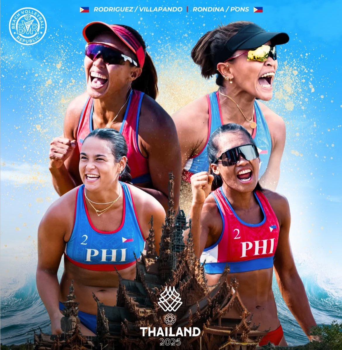 THE END OF A DYNASTY AND HISTORY FOR THE PHILIPPINES IN BEACH VOLLEYBALL! 🔥🤩

FIRST EVER GOLD MEDAL AS THEY DETHRONED THE HOST &amp; EIGHT-TIME REIGNING CHAMPIONS THAILAND! 🤯

CONGRATS ALAS GIRLS!! 🙌💙🇵🇭

#SEAGames2025