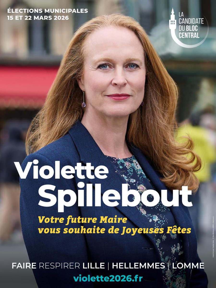 Chers Lillois, Lommois et Hellemmois, je vous souhaite de belles fêtes de fin d’année 2025. Et nous nous retrouvons très vite pour cette belle année 2026. L’année du changement pour #Lille !