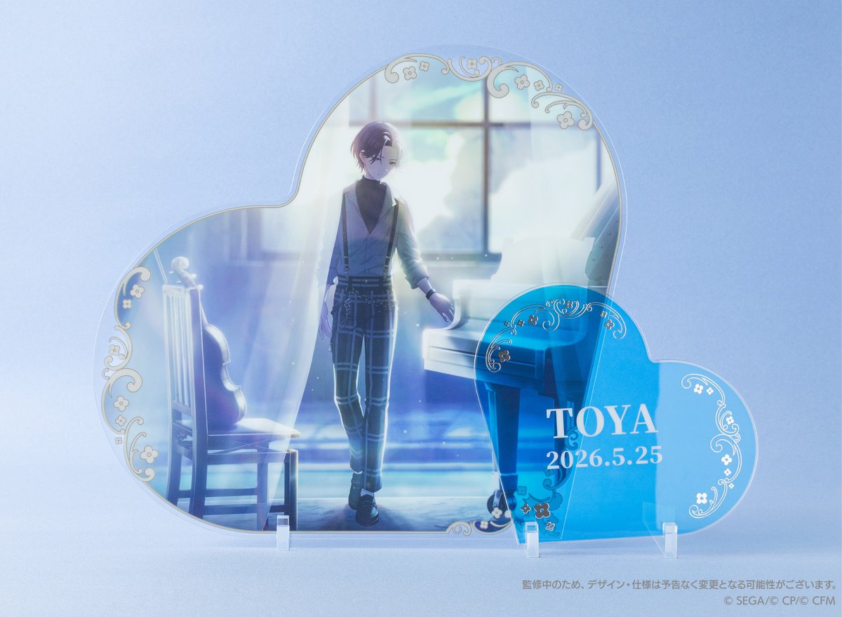 【#ColorfulPaletteStore 限定】
🎉プロセカ バースデーギフトシリーズ2025 flower celebration💐
くじ賞品紹介🎁

BIGアクリルパネル賞（各1種）

ゲーム内イラストをインテリアのように飾れる特大アクリルパネルです♪
お名前パーツには箔を施しました✨

詳細は以下をご確認ください！
天馬