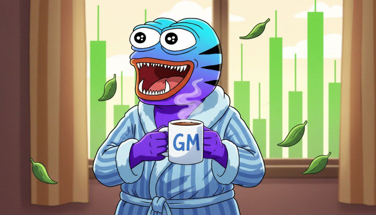 DinosolMeme's tweet image. GM! ☀️☕️