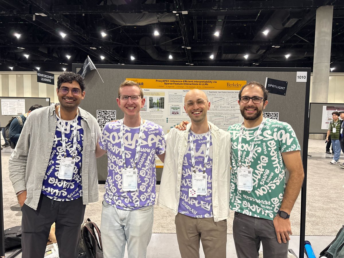 AIML_LMU's tweet image. 🤝Maximilian Muschalik and @hbaniecki, Timo Löhr and @pwhofman0 (🎯spotlight paper), @timokauf and Clemens Damke brought back from #NeurIPS2025 true inspiration🪄, new ideas💡 as well as some nice fotos 📸.