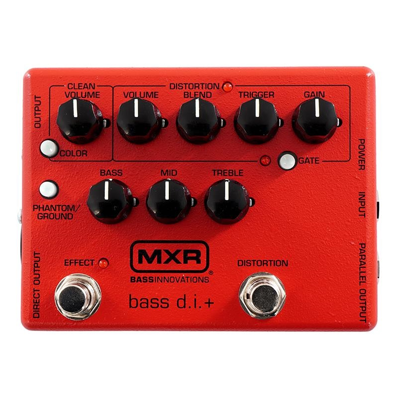 イケベ楽器店創業50周年モデル】 #MXR M80 BASS D.I.+ Vermillion