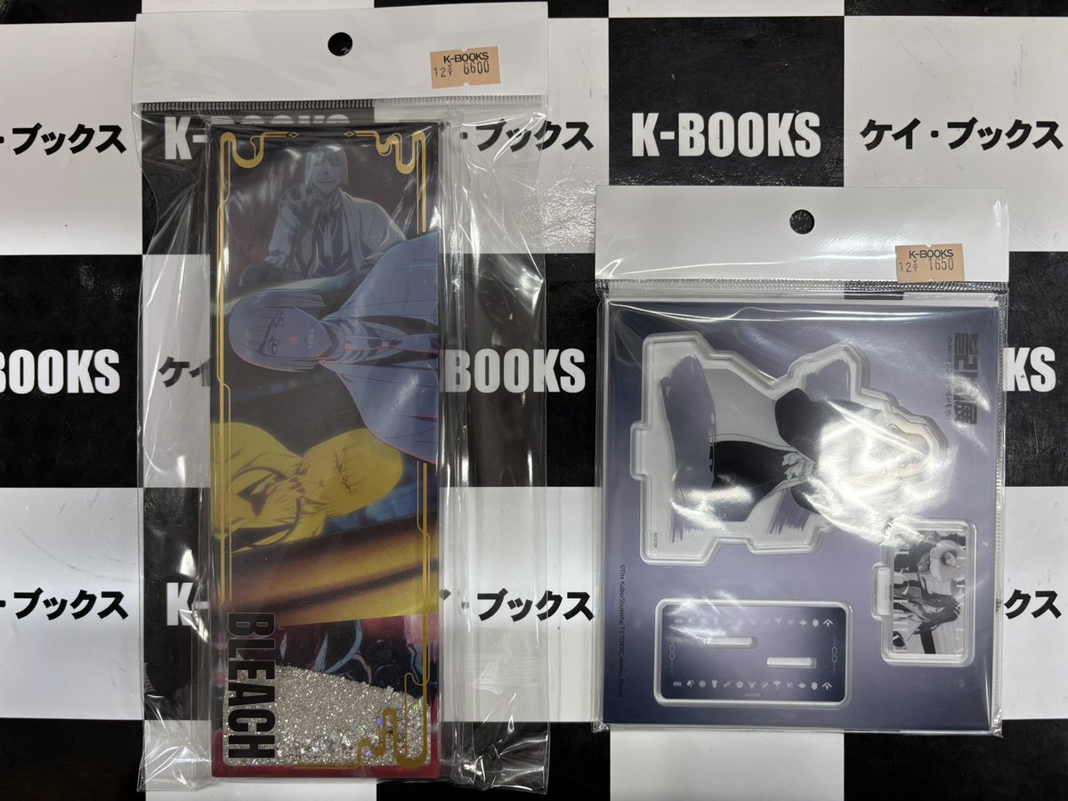 入荷情報】 ＃BLEACH 原画展 韓国限定商品 アクリルブロック、スタンド