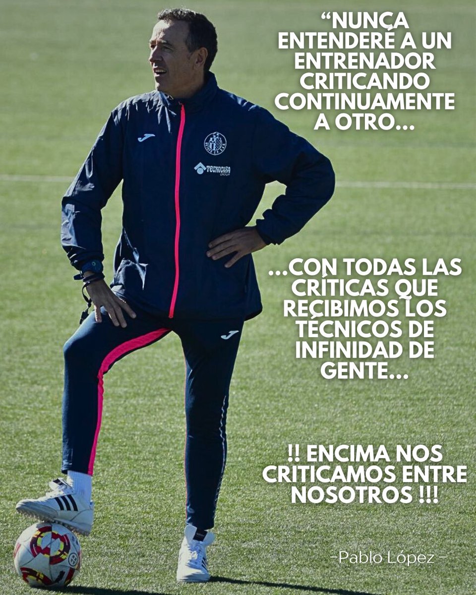 Muchas veces, cuando veo a un entrenador que no está consiguiendo buenos resultados o que su equipo no termina de funcionar…

…Observo a muchos técnicos que lo critican continuamente…

 Con frases típicas de:

“Con el equipo que tiene”

“Si yo tuviera ese equipo”

“Es que no