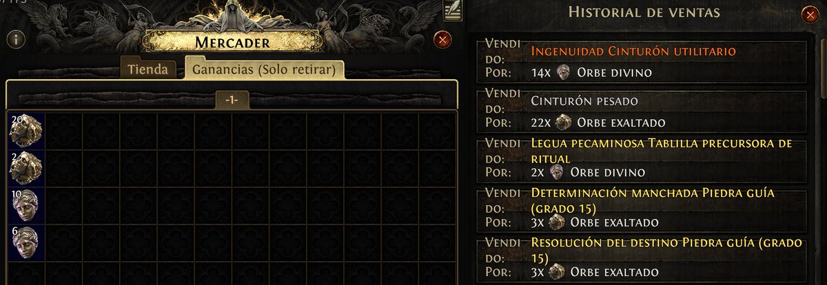 Los mejores despertares con la tienda in-game de #PathofExile2