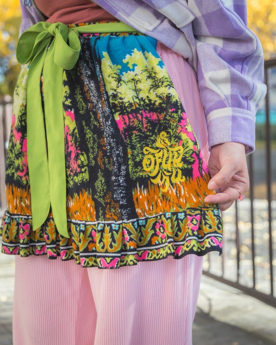 ラグエプロンも色々使えてオススメです💚💚

【12/16（火）20:00〜12/21（日）23:59まで】
namo. <a href="/namo_moriel/">namo. / select shop</a> さんDMにて通販受付中です🦚