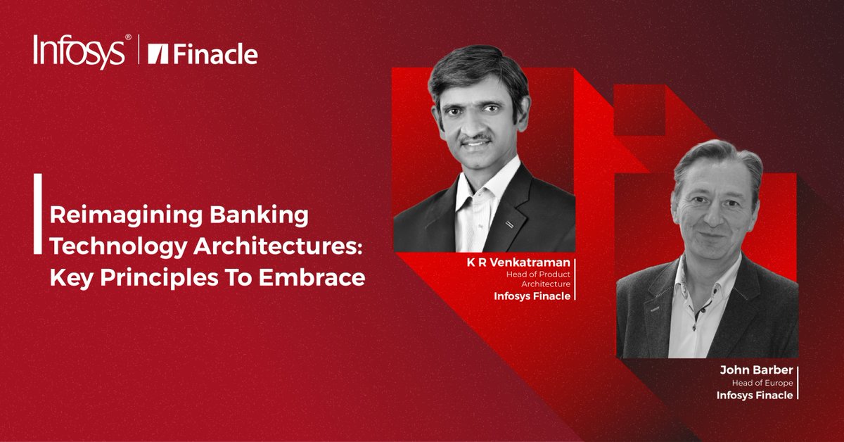 Finacle's tweet image. Read the article to explore three key architectural principles that banks need to adopt to ensure a scalable and resilient foundation that helps banks future-proof.
okt.to/eD0g5A
#InspiringBetterBanking #BankingArchitecture
