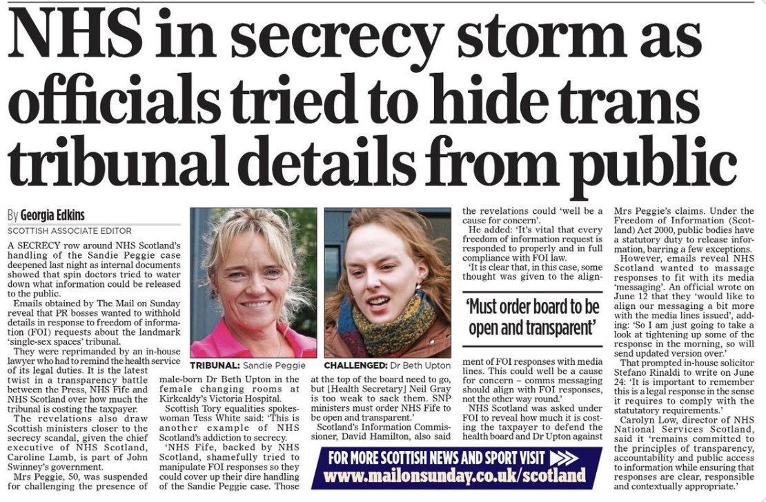 上級看護師のペギーさんは、女性職員専用の更衣室に男性医師の「ベス」・アプトンさん(女性と自認)がいたと裁定したことに異議を唱えたため停職処分を受けていた。