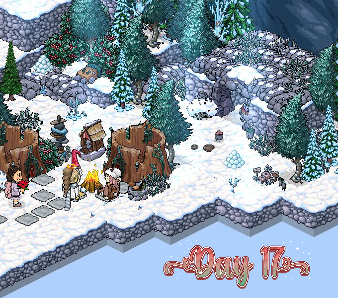 🎁17th Day of Christmas GIVEAWAY!🎁
Enter to win a festive room filled with furni, rares &amp; coins!🎅
- Follow <a href="/HabboQuestsWeb/">HabboQuests.co</a> 
- Register on HabboQuests.co
- Repost and like
- Tag a friend or us!

Check out our Discord for more daily giveaways! discord.gg/habboquests