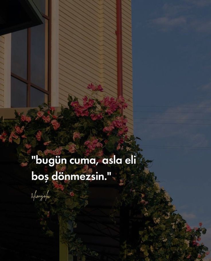 cuma günü duası.. Allah'ım çıkmazlarımı düze çıkar. gönlüme rahatlık, içime ferahlık, dışıma güzellik ver ve imkansız olduğunu düşündüğüm hayallerimi yaşamayı nasip eyle.