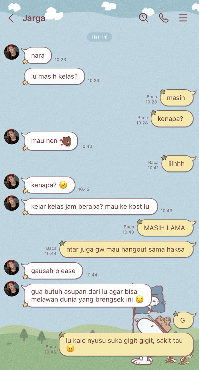 hclly's tweet photo. “kenapa kita cuma jadi TTM? (teman tapi masuk)” https://t.co/tfK8EitU3J
