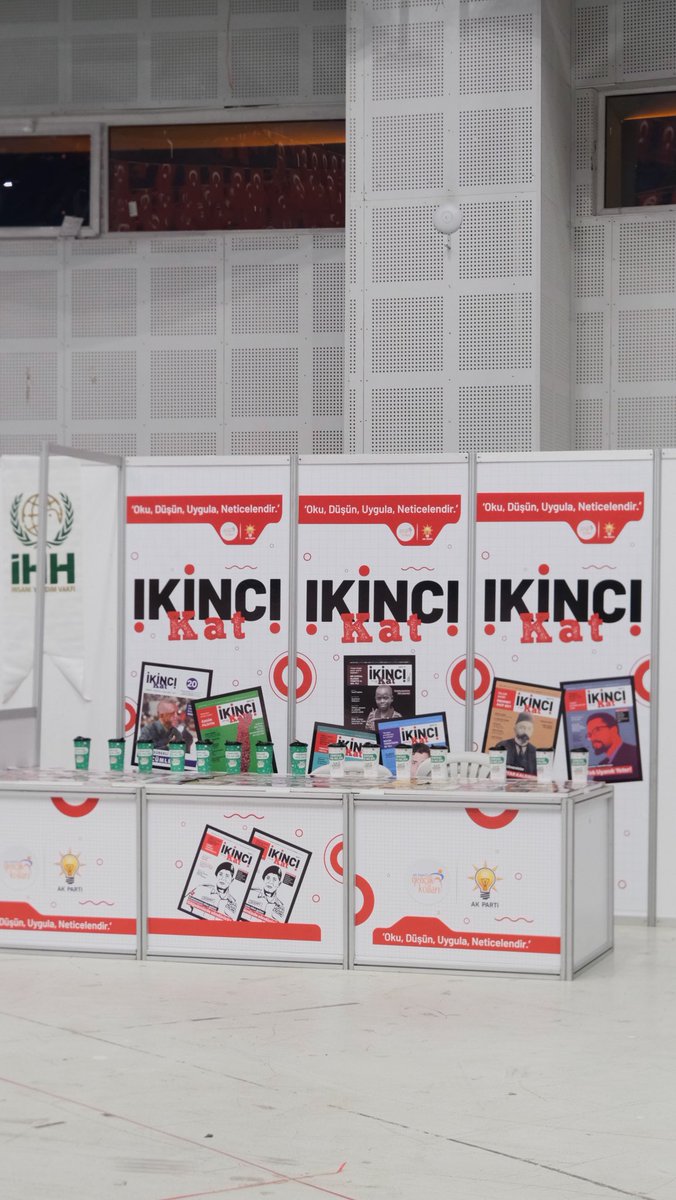 “İKİNCİ KAT” Isparta’da🚀

AK Gençlik’imizin imzası “İkinci Kat” dergimiz ile bu haftanın bir diğer durağı, Gökkubbe Fuar ve Kongre Merkezi’nde gerçekleşecek olan 8. Isparta Kitap Fuarı’ndayız.🙋🏻‍♂️

Isparta’mızın gençleri, standımız sizleri bekliyor, uğramayı unutmayın!😎