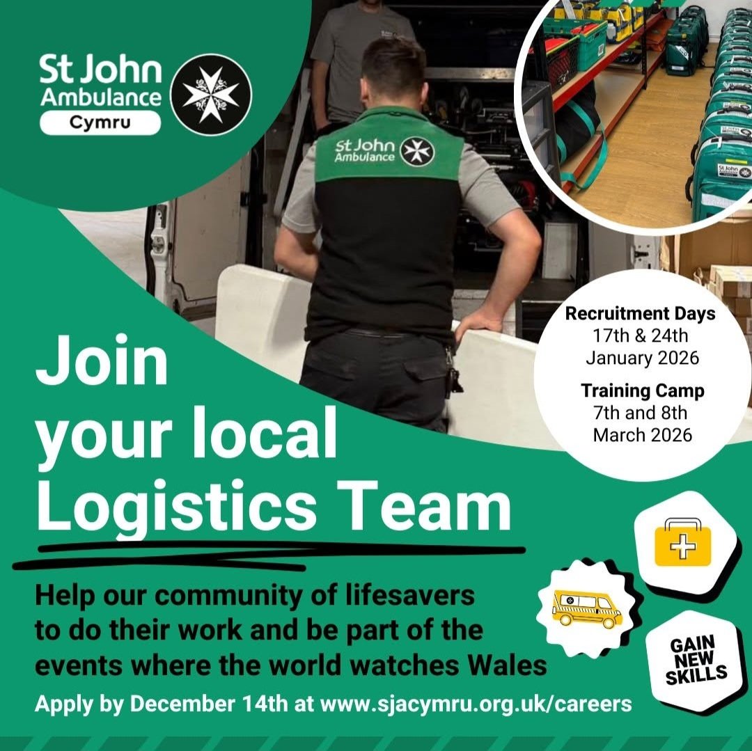 Chief Commissioner - St John Ambulance Cymru tweet media