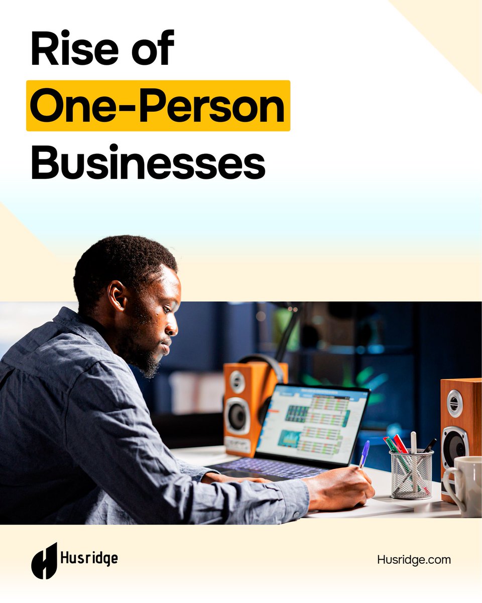Husridge's tweet photo. One-person business? 
Husridge makes productivity effortless.
Streamline your workflow, stay calm, and get more done. 

#BusinessGrowth #WorkflowSimplified #Husridge https://t.co/QbXBnpoDXi