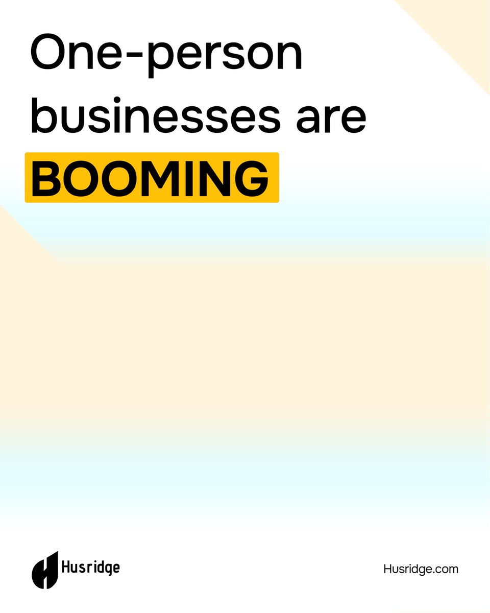 Husridge's tweet photo. One-person business? 
Husridge makes productivity effortless.
Streamline your workflow, stay calm, and get more done. 

#BusinessGrowth #WorkflowSimplified #Husridge https://t.co/QbXBnpoDXi