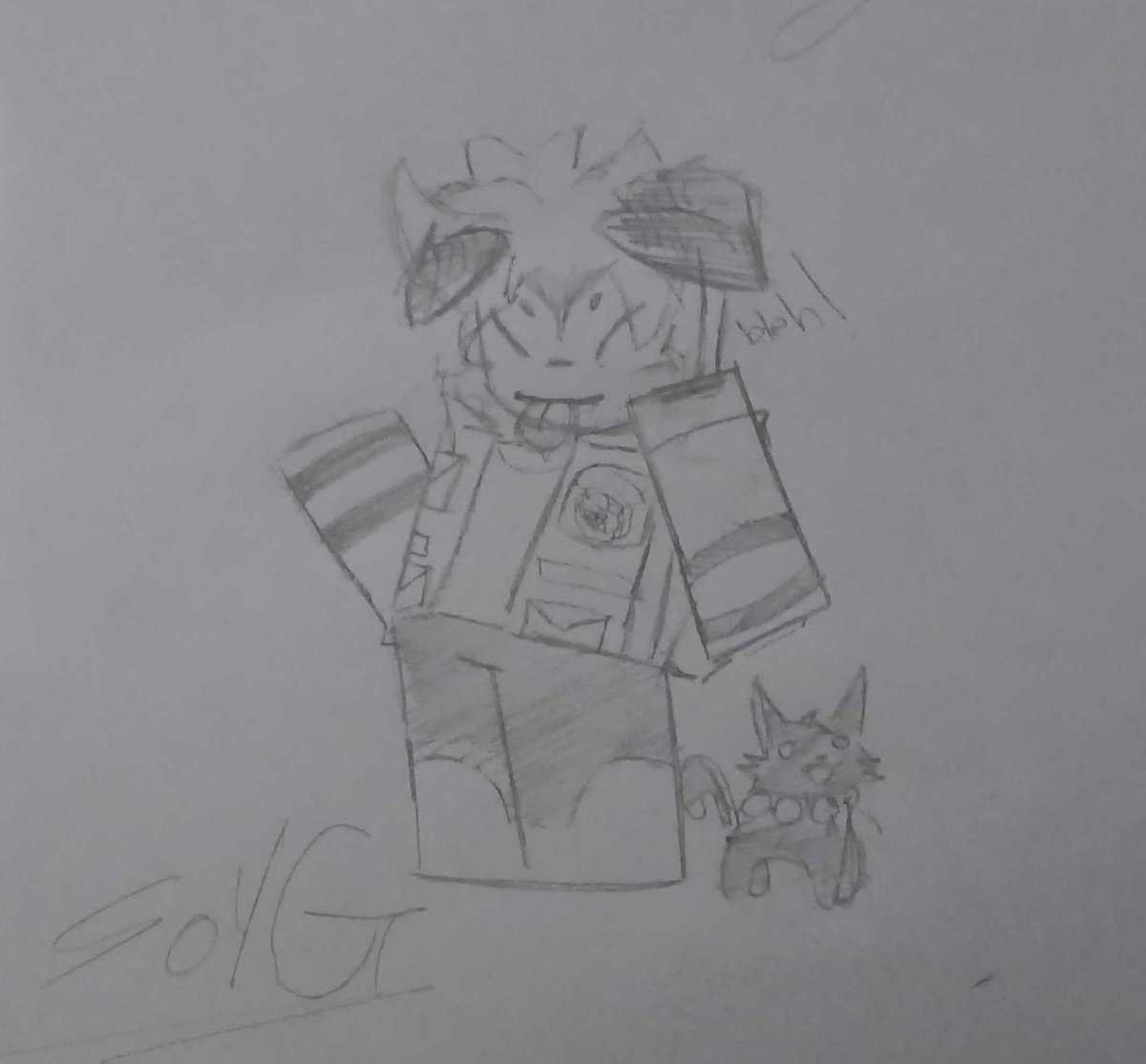 SeleverZ's tweet photo. Made this silly little drawing while waiting for the wave 6!!! @SoyS3BASTIA https://t.co/lCcThGmRgC