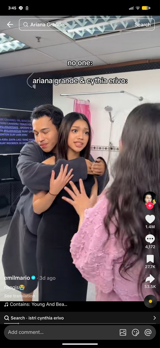 not this gay4pay straggot mocking Cynthia, a queer WOC for protecting her friend from a literal male attacker