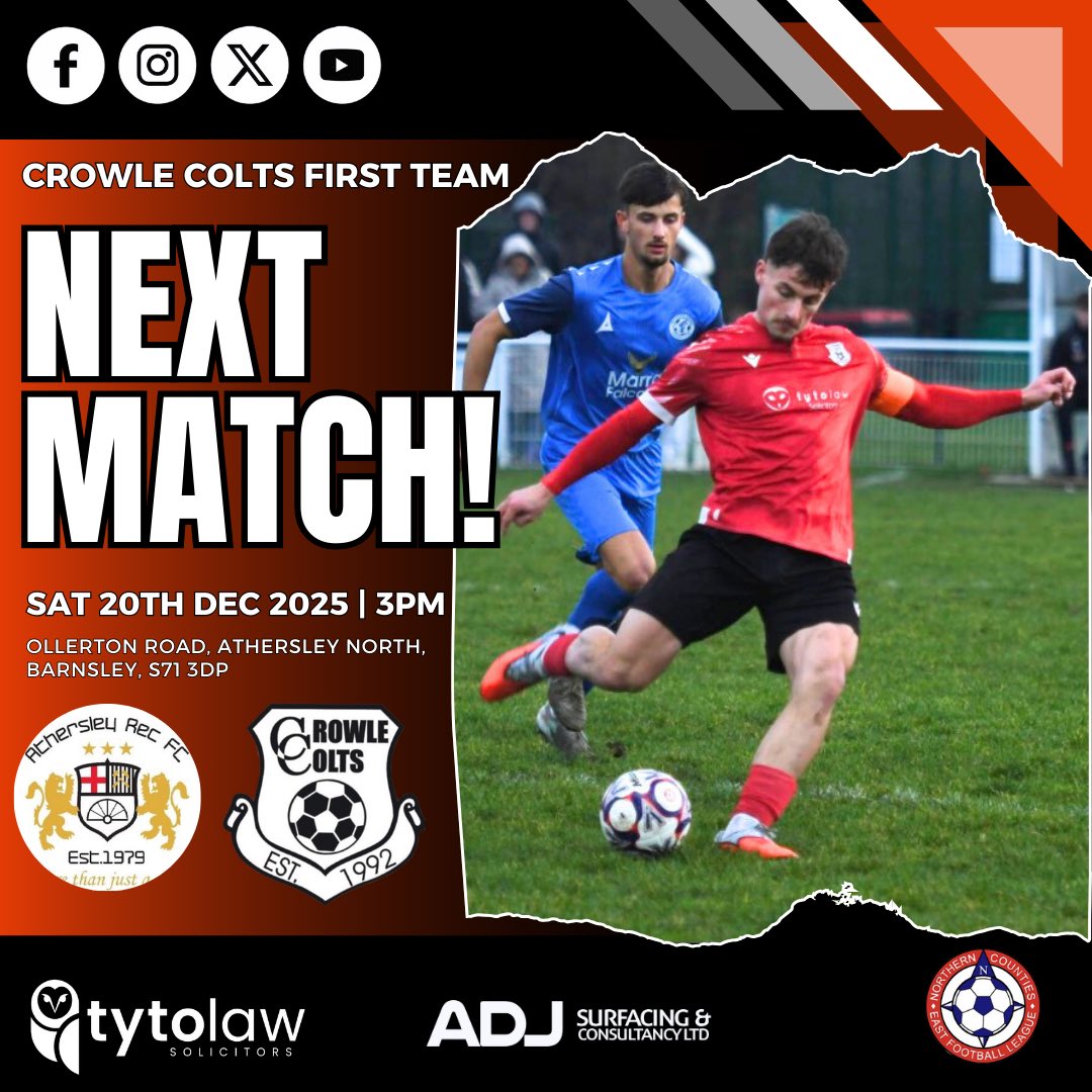 Crowle Colts FC | Est 1992 tweet media