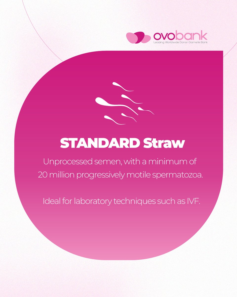 ovobank's tweet photo. 🧬 Ovobank semen straws: quality that crosses borders

🌍 Because every sample is an opportunity, and every straw is one step closer to the dream of becoming parents. https://t.co/vaU49ZeQlW