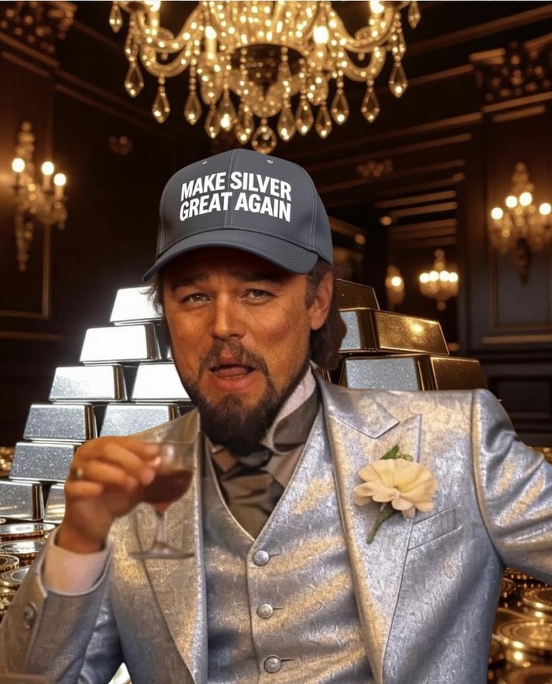 GoldSilverHQ's tweet image. Silver is being made great again.