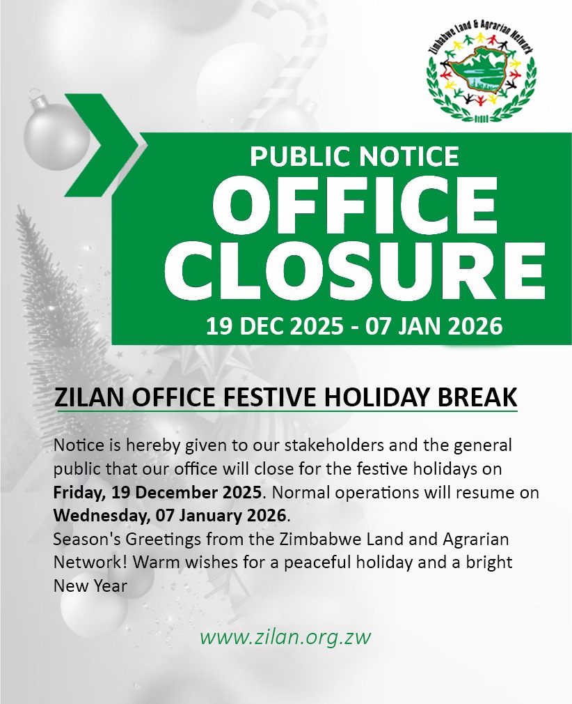 Zimbabwe Land and Agrarian Network tweet media