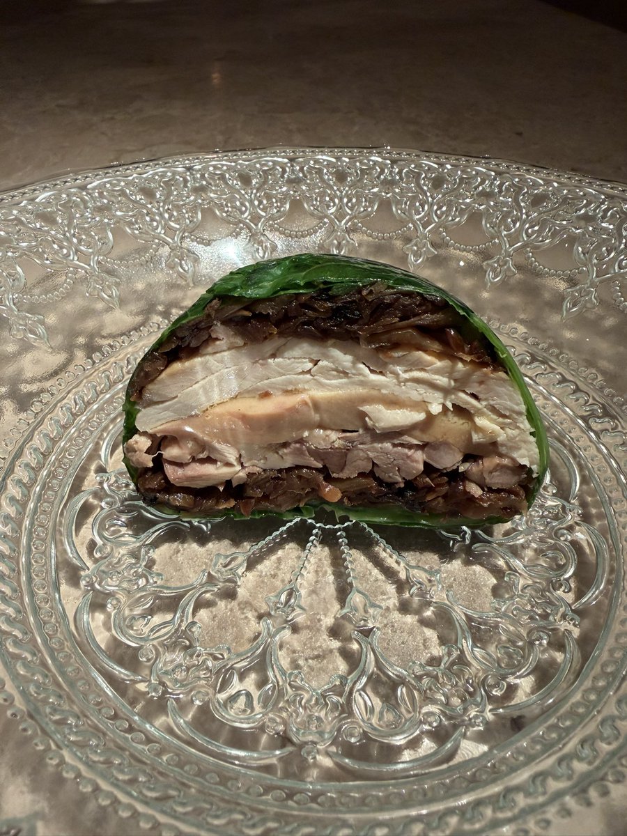 Estamos en temporada del Chou farci de pularda