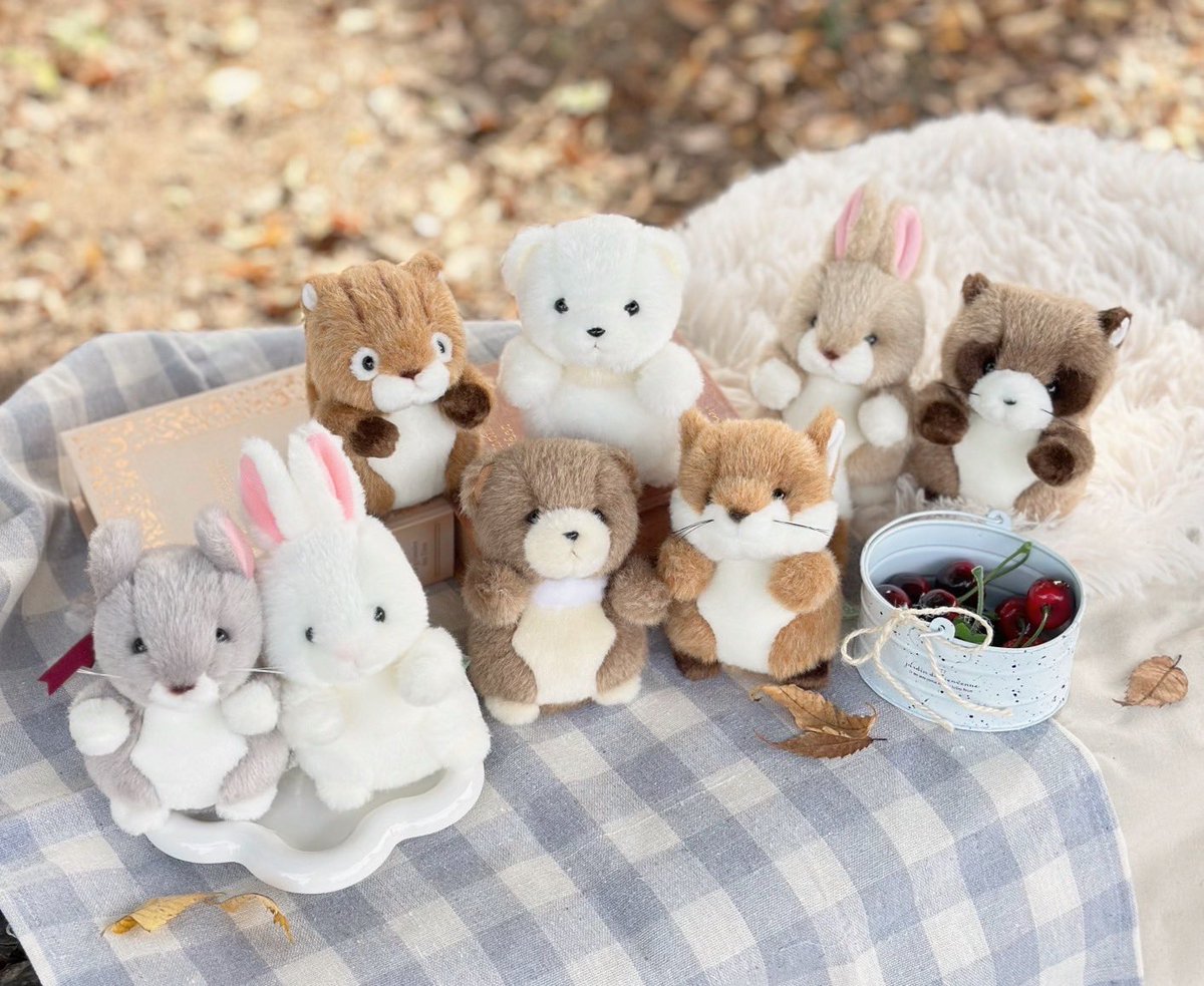 🐻‍❄️『森のなかまシリーズ』 人気商品 出品スケジュールのお知らせ