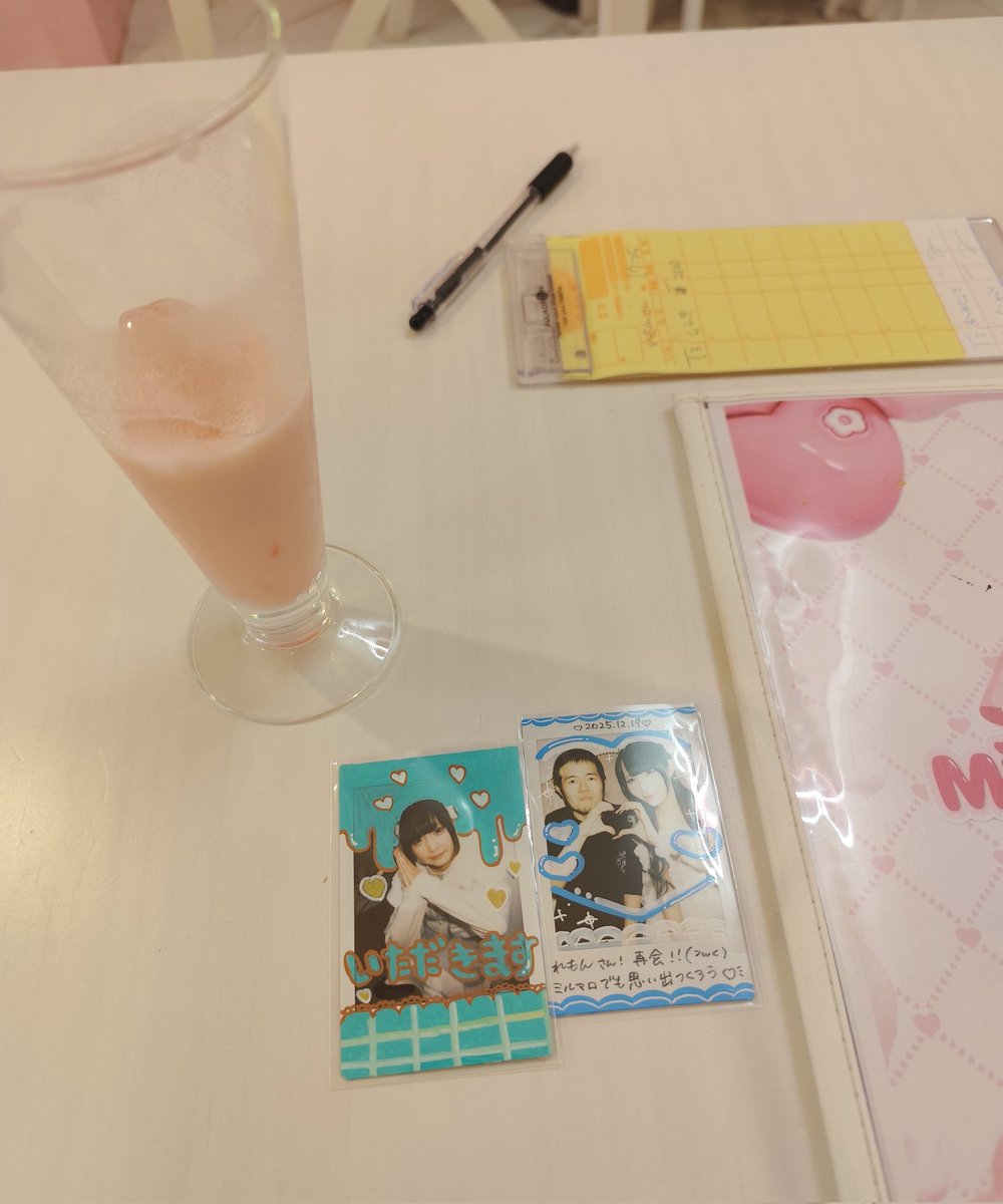 いただいてますチェキ #きったぞきたぞあられちゃん