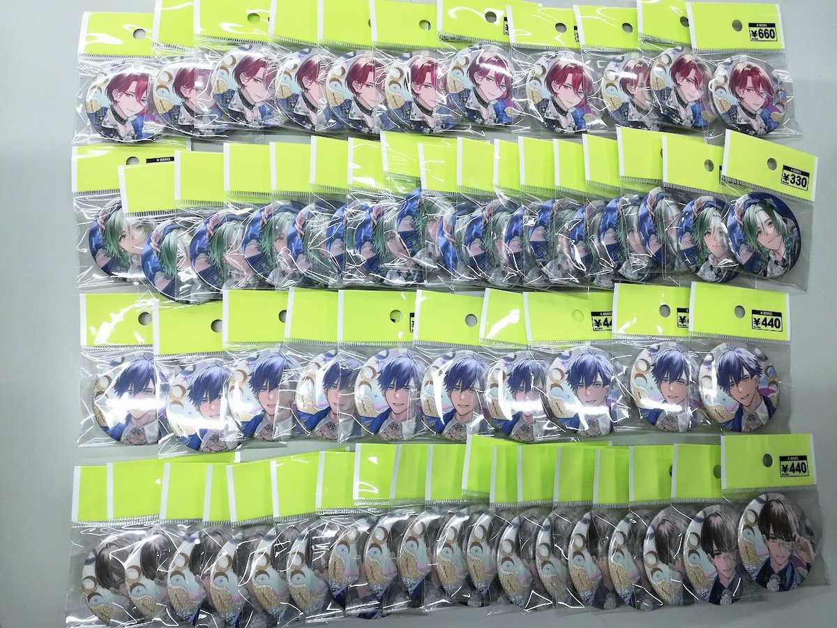 入荷情報】 「B-PROJECT」 AGF2025 ◇グリッター缶バッジ 10thAnniv