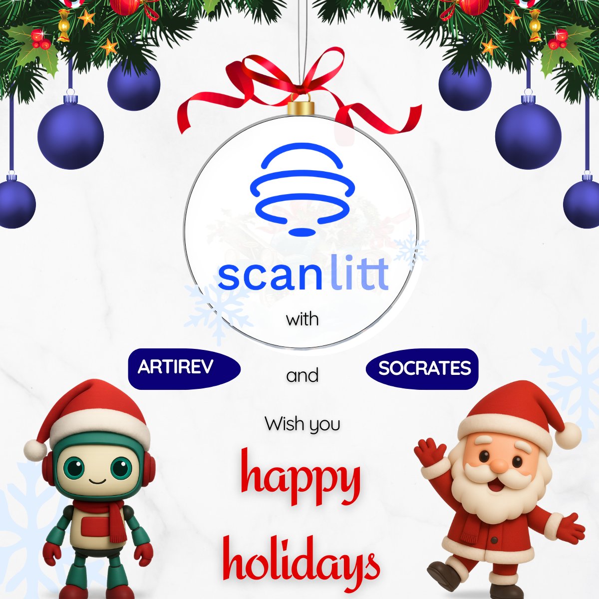 scanlitt's tweet photo. 🎅 Annual Closure
Our offices will be closed from December 23, 2025, at 6:00 PM until January 5, 2026, at 9:00 AM. We'll be back refreshed and ready to write a new chapter with you!

✨ The entire team wishes you a very Merry Christmas and Happy Holidays. https://t.co/9li2TAuH31