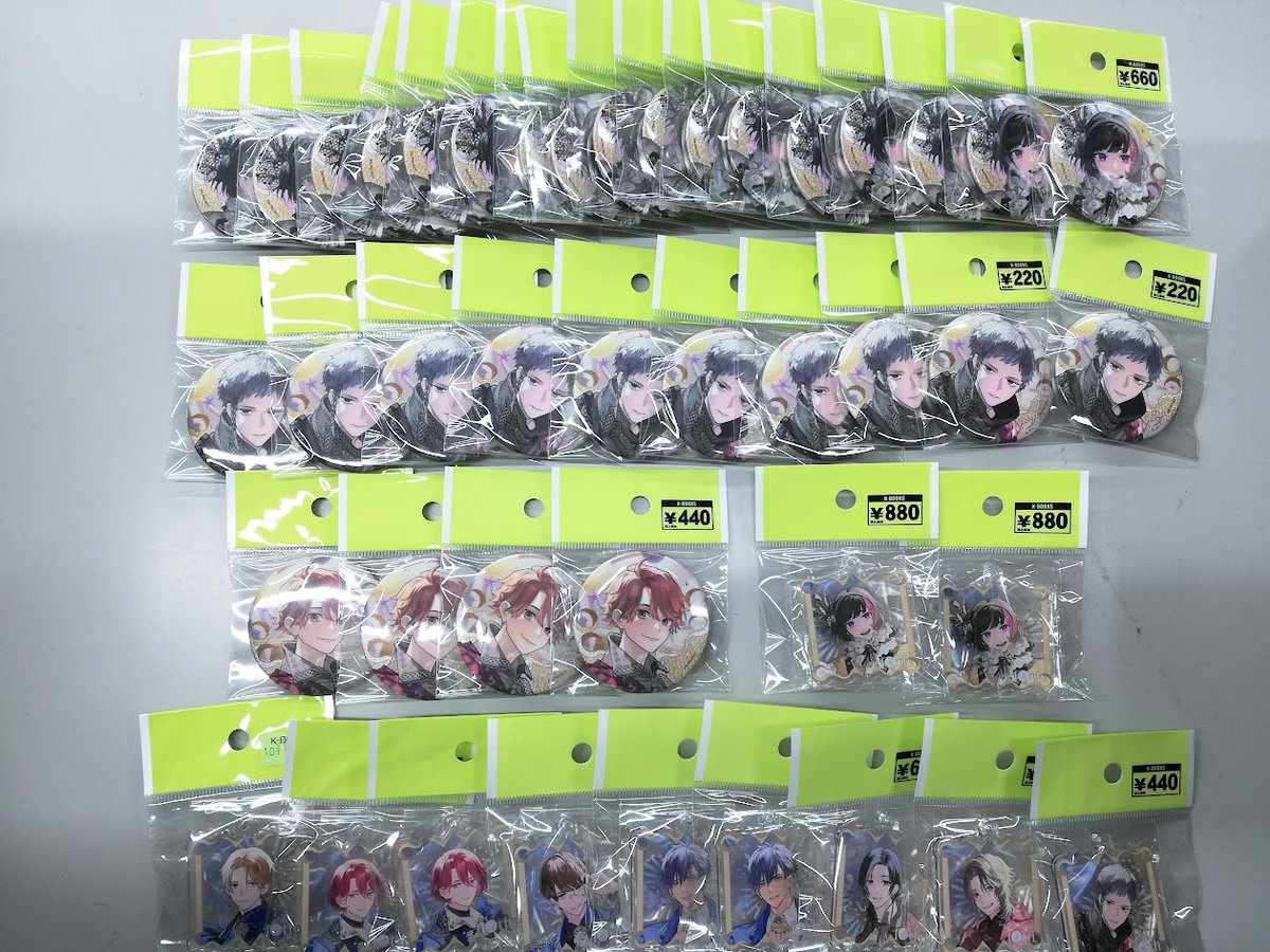 入荷情報】 「B-PROJECT」 AGF2025 ◇グリッター缶バッジ 10thAnniv