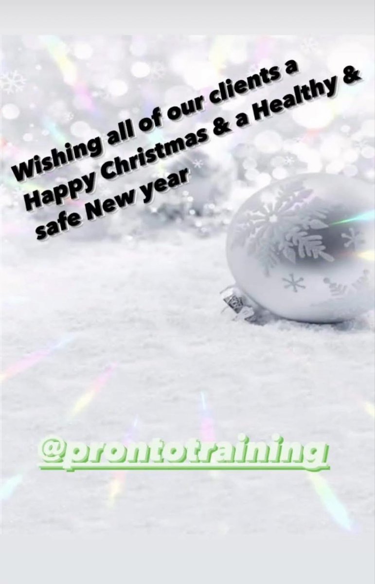 ProntoTraining's tweet image. Last training day today and what an amazing year 2025 has been for us here at Pronto.
So many fabulous reviews and positive stories of lives saved.
A big ‘Thank You’  to all of our team, many of who are working in the Emergency Services over the festive period to keep us safe.