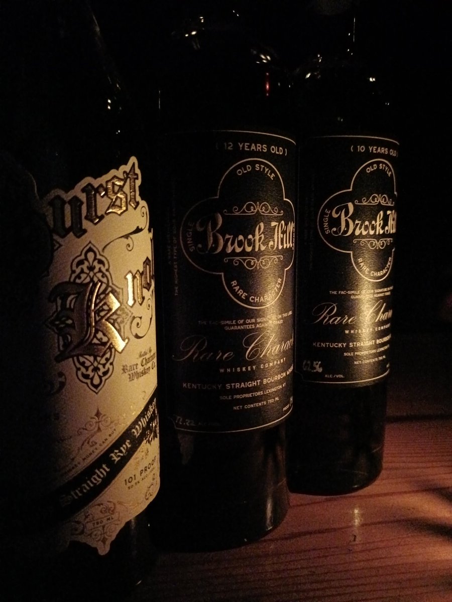 ユニコーン級バーボン増えました。 開店。