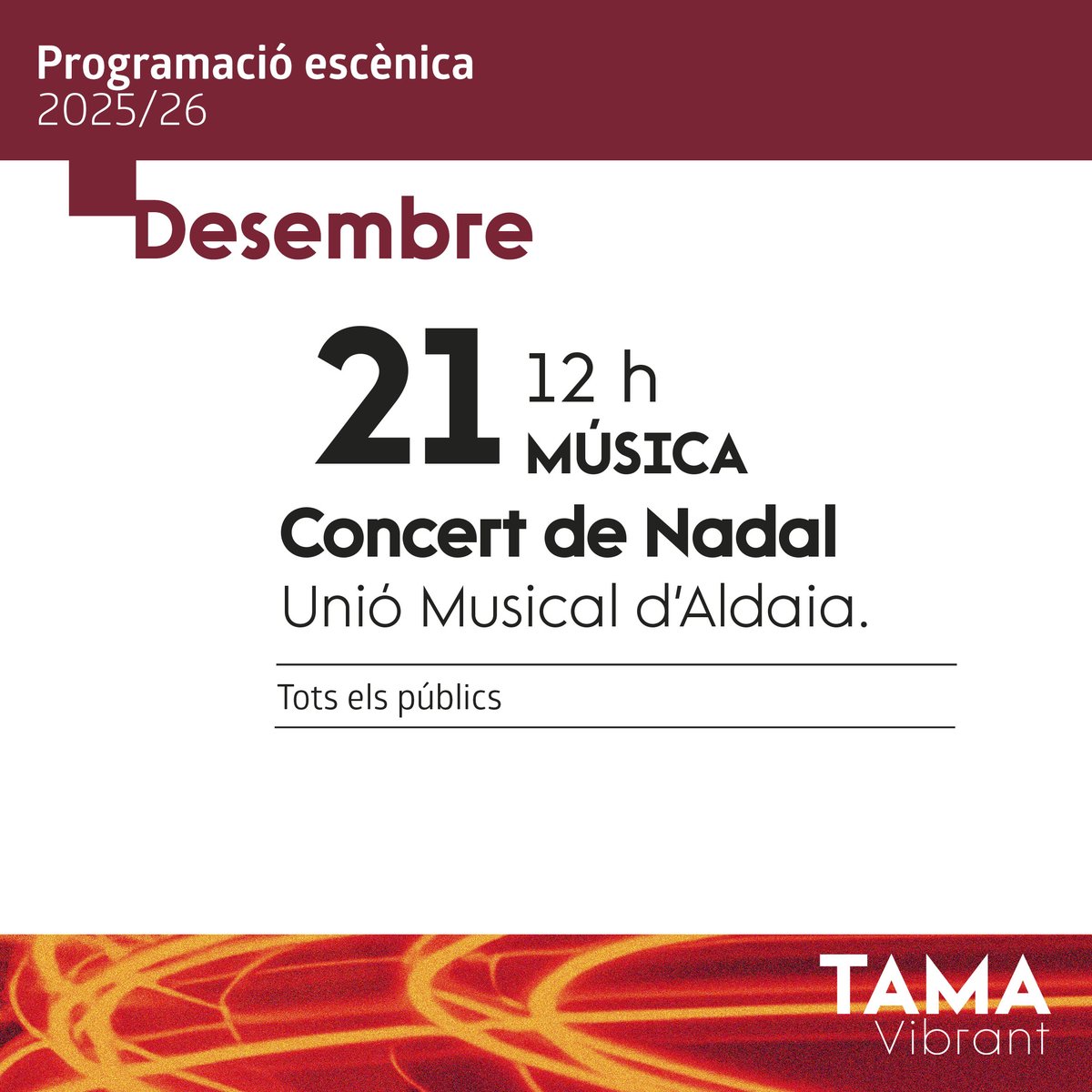 TAMA. Teatre Auditori Municipal d'Aldaia tweet media