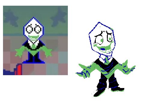 Col0rWorld's tweet image. #deltarune #battat