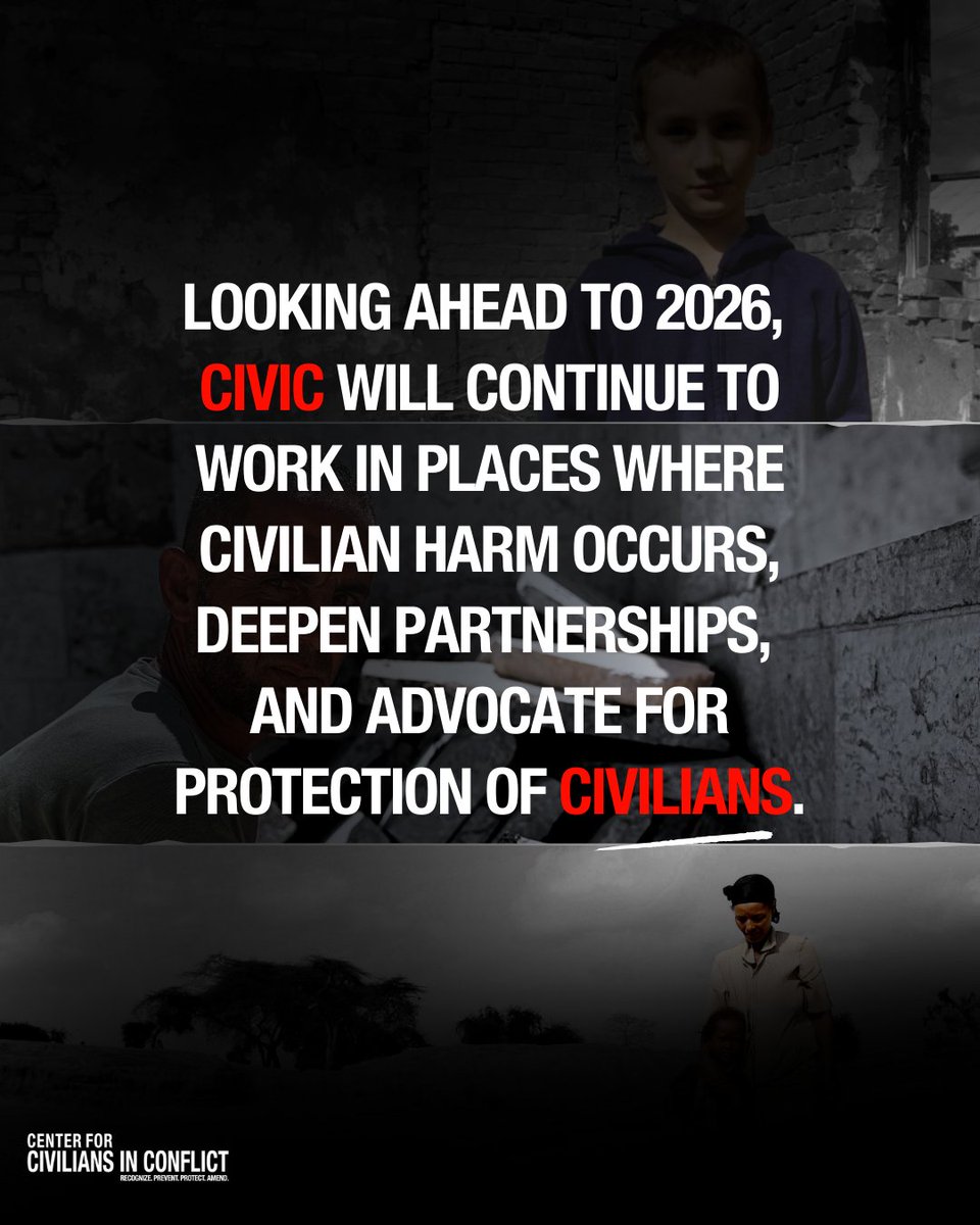 CivCenter's tweet image. But where risks have escalated, CIVIC has met them with action.

From Nigeria to Ukraine, and Yemen to Somalia, we worked on the ground to make a concrete impact and achieve meaningful progress.

#CIVIC #CivilianProtection #CivilianInConflict