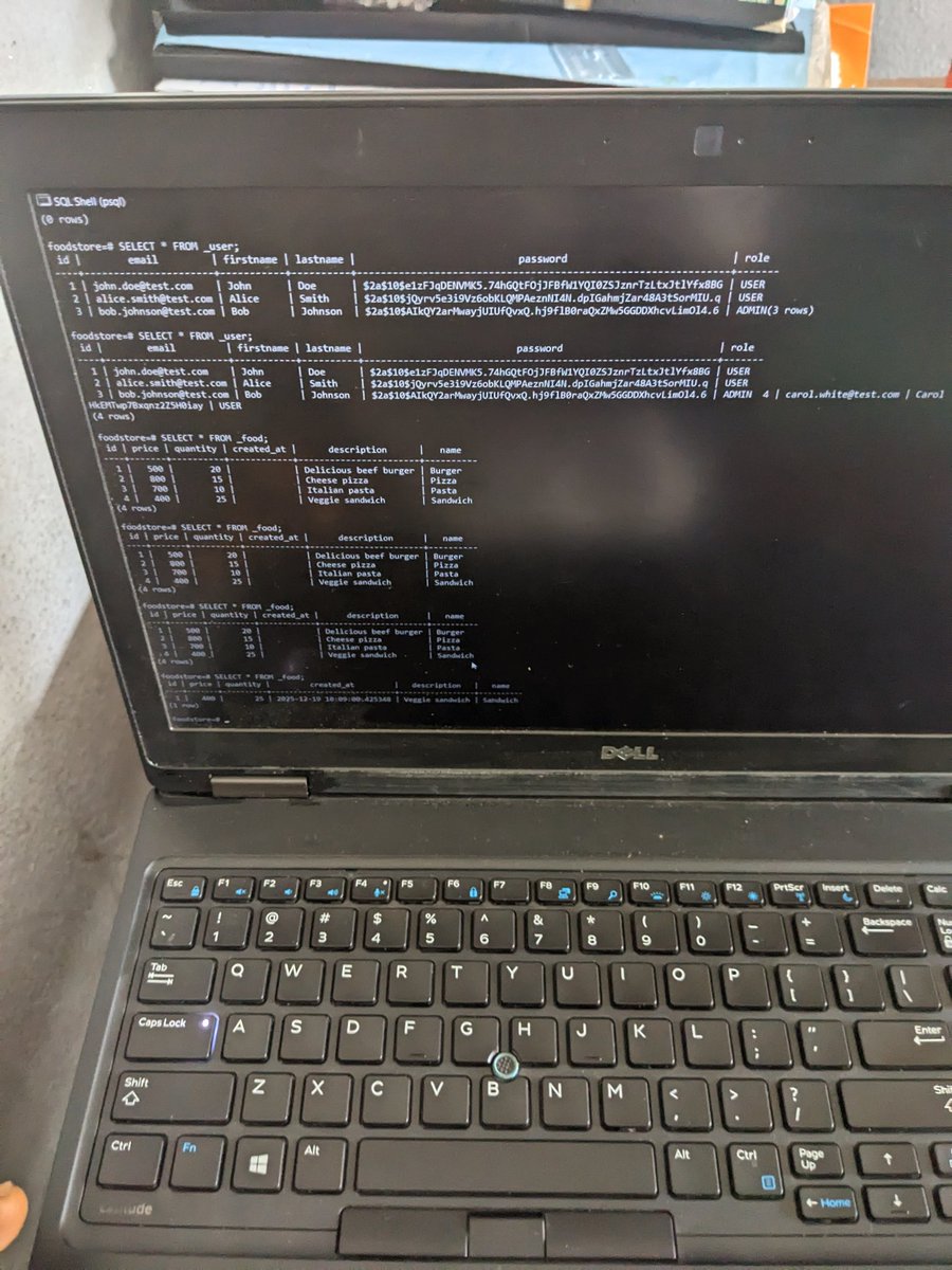 EbongValentineX's tweet image. #Consistency 
#100DaysOfCode
#100DayOfJava
#100DayOfSpringboot
#foodstoreapp