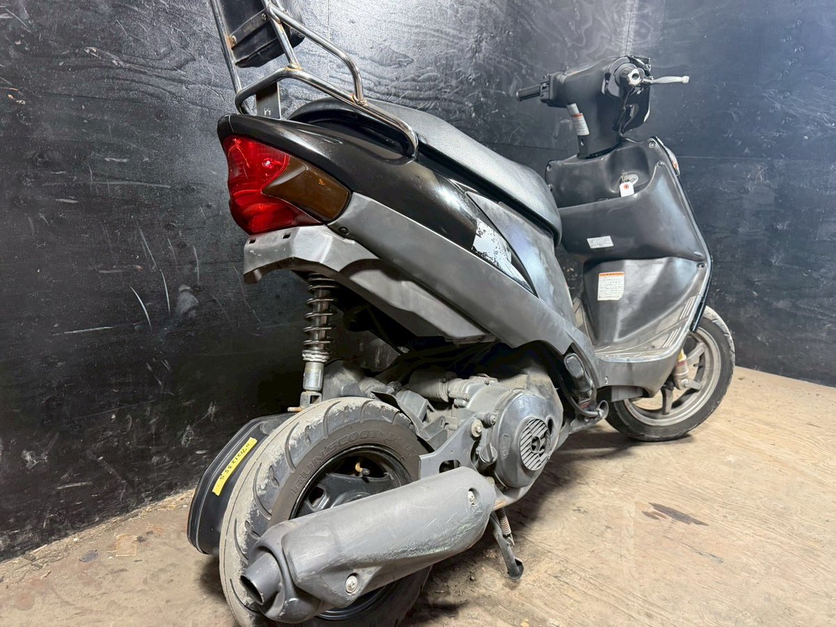 07121235S スズキ 黒 アドレスv125G フロントZZ足回り！ 縦型バック