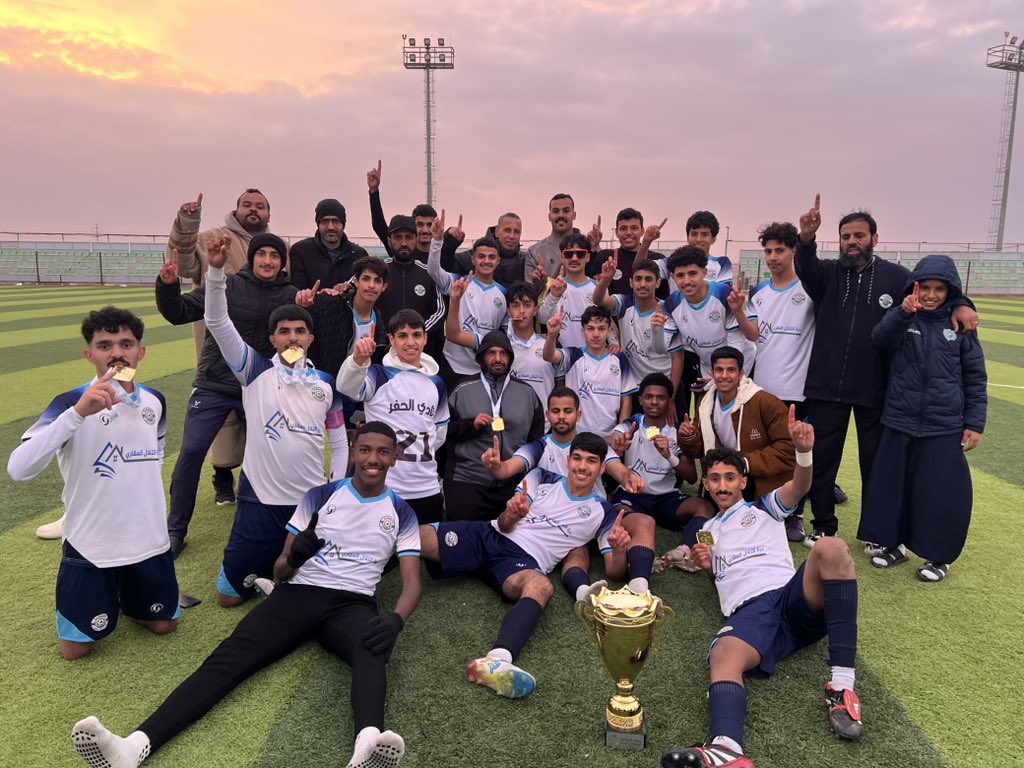نادي الحفر الرياضي tweet media