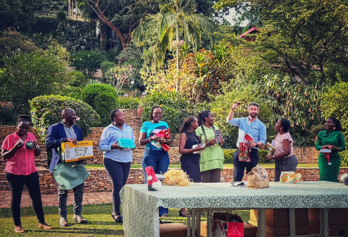 EUinUG's tweet image. We wrapped up the year with a celebratory lunch hosted by our Ambassador @JanSadek at the 🇪🇺 Residence.

The day was filled with laughter, togetherness &amp;amp; festive cheer!

Top highlights? #Christmas2025 carols sang with splendor, &amp;amp; the joy of #SecretSanta brought smiles all around!