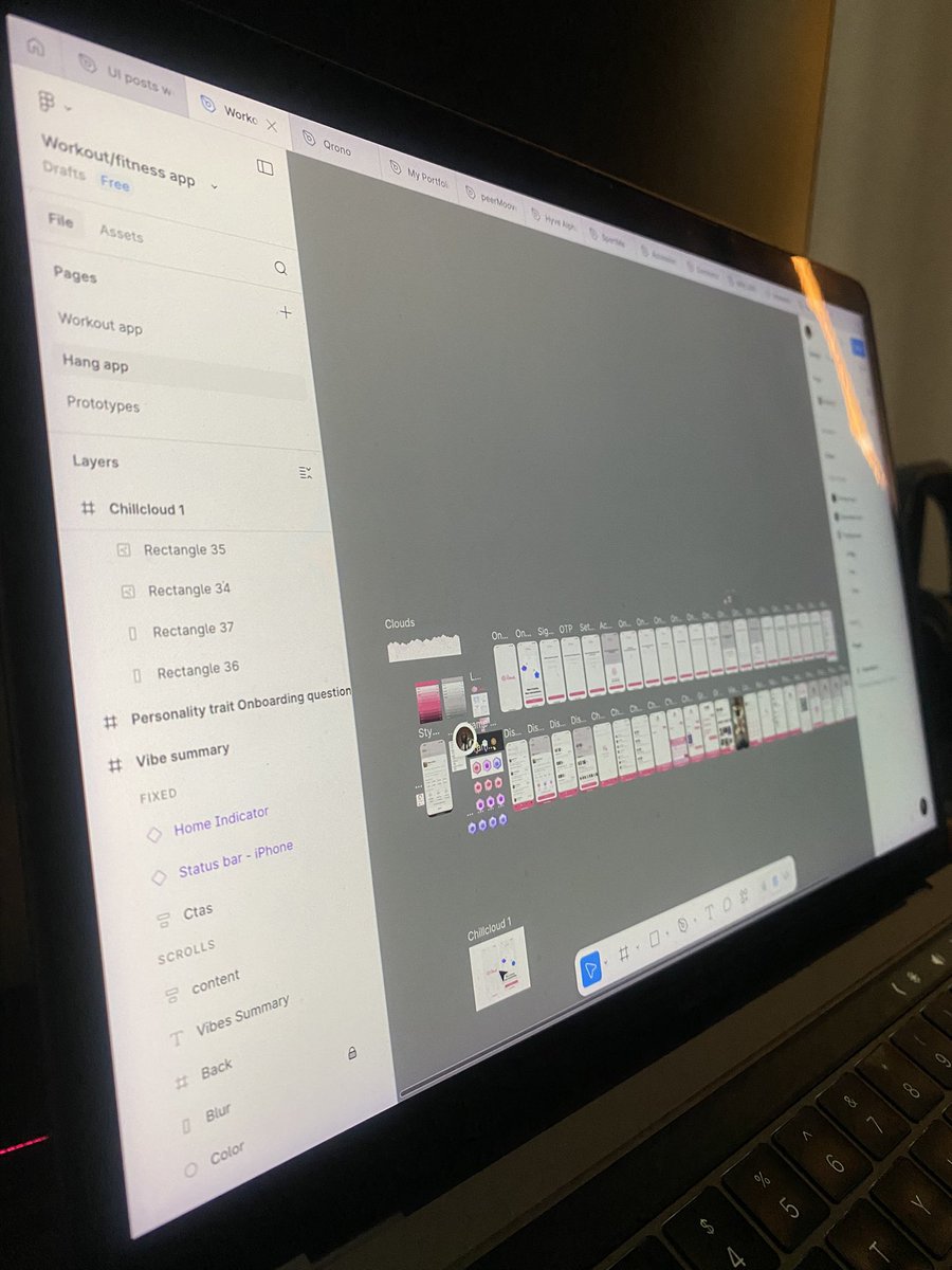 Starting out, I had to define what the deliverables would be, specify the features I would work on &amp; break down the user journey from signup to chatting with a new friend. 

First was Onboarding, I had to ensure the flow was seamless and intuitive.